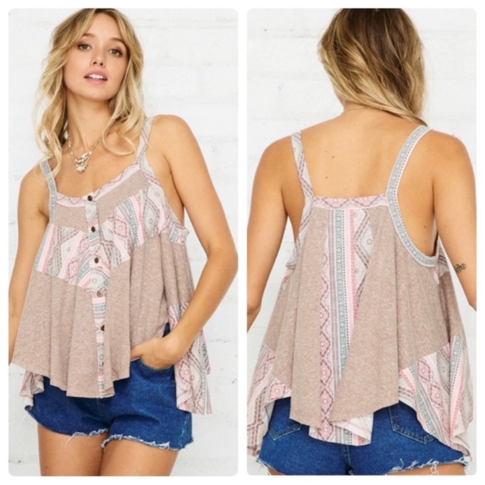 NEW Aztec Boho Tank top